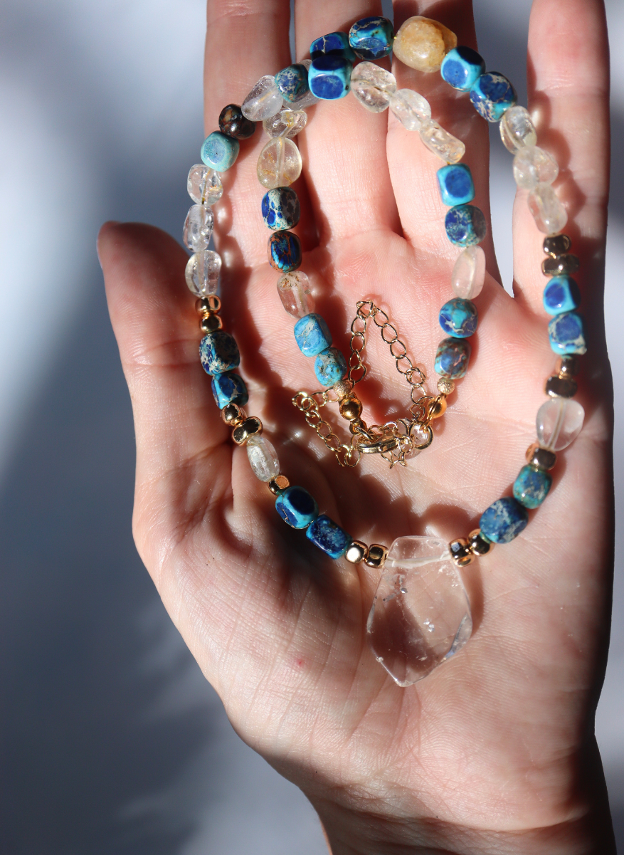 Quartz Jasper Necklace