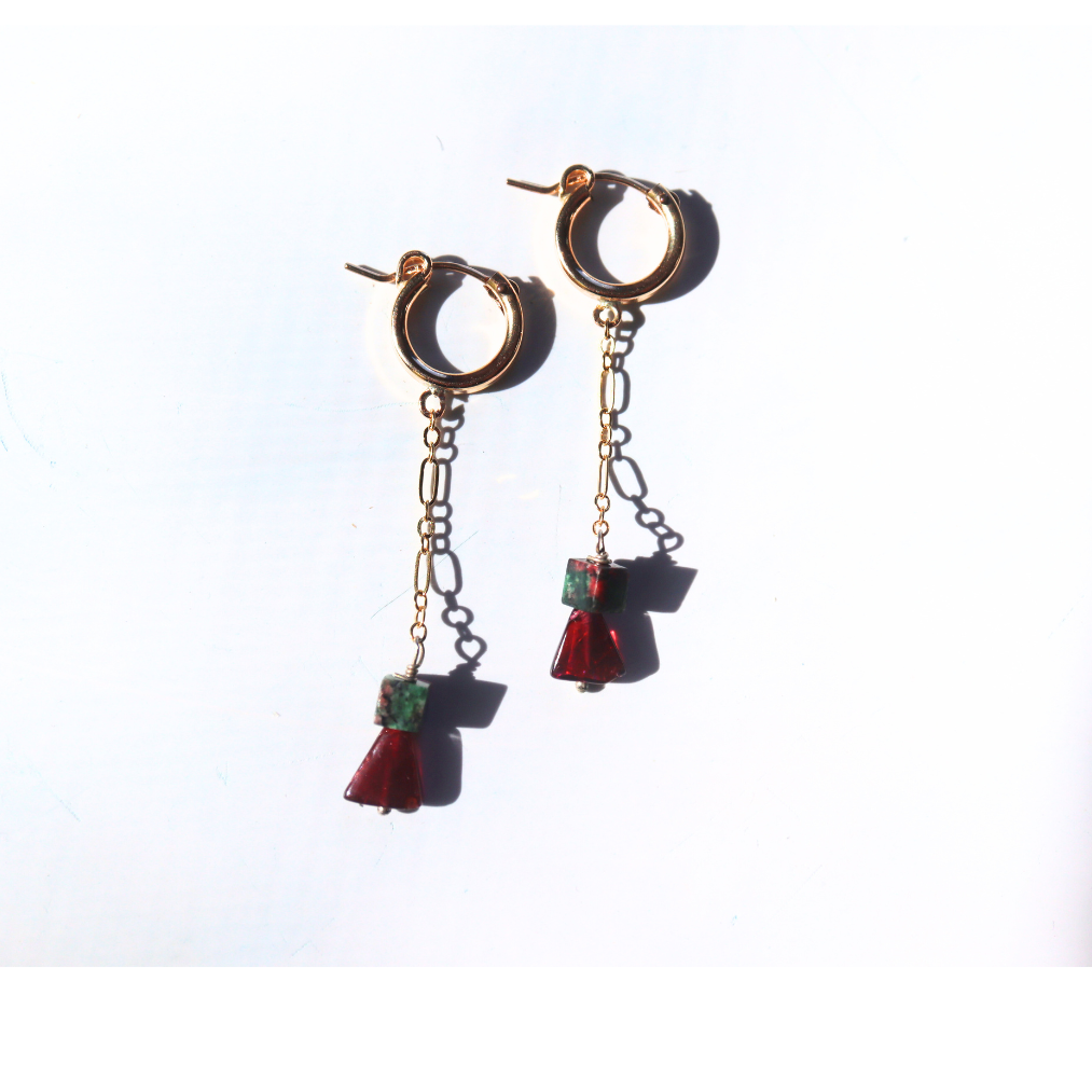 Garnet Earrings
