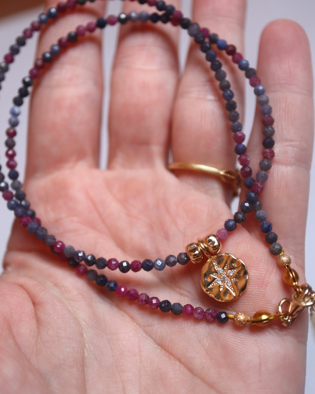 Tanzanite Star Necklace