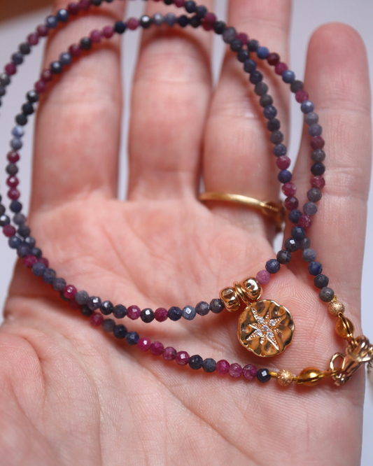 Tanzanite Star Necklace