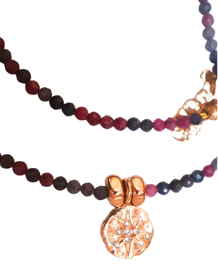 Tanzanite Star Necklace